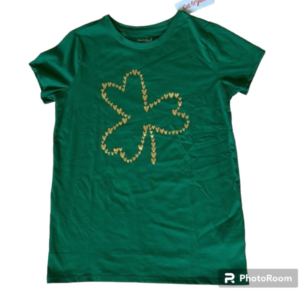 NWT Cat & Jack 🍀💛 Shirt
